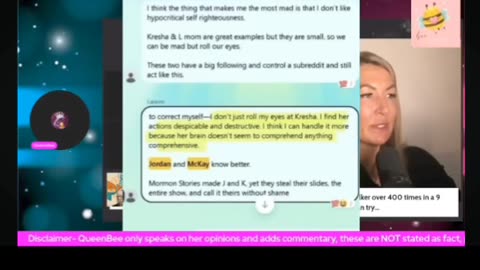 Kay Woodcock's Voice Will Not be Silenced! (What does Larry think of all this)