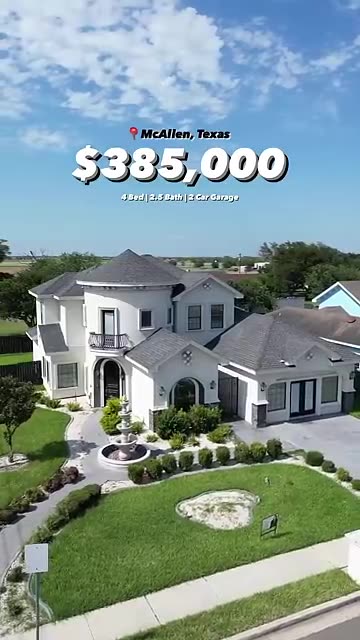 $385k Castle House Tour In McAllen Texas 😱 #shorts