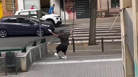 😳🛹 Hectic Nose Manual! You Won't Believe It! | SkateNation