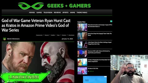 Amazon God Of War Series Has Casted Ryan Hurst To Play Kratos