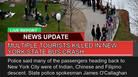 Multiple Tourists Killed in New York State Bus Cra
