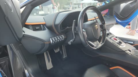 Ferraris, Lambos @ Car show in Miami Design District - 02/17/2024 - part 4