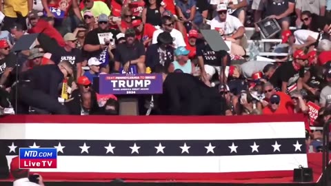 Video: The Second Shots Were Fired at the Butler, Pennsylvania, Trump Rally
