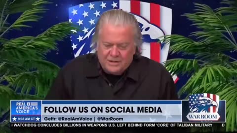 BANNON: I think we have to go into the FBI with a meat axe and start taking it apart.