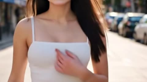 Confident Woman's Morning Walk in the City | Zaya Bliss