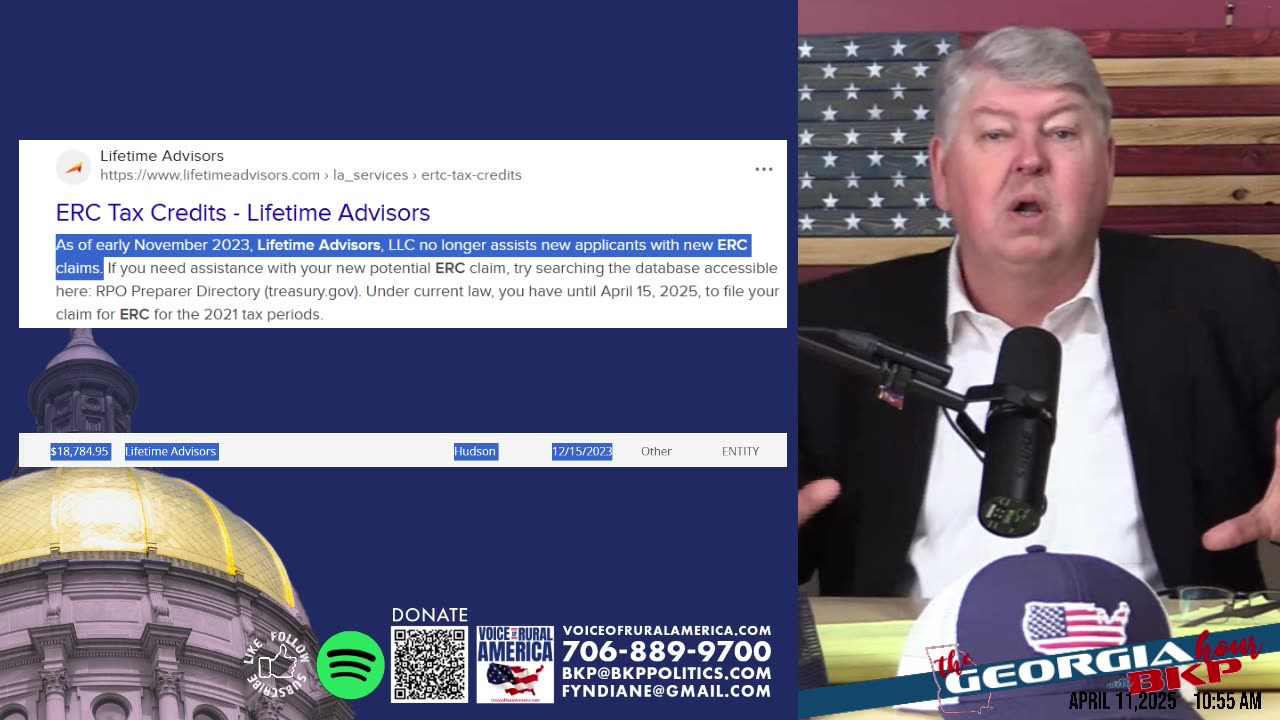 Georgia GOP Chairman Debate Exposes Trust Issues and Financial Secrecy Concerns