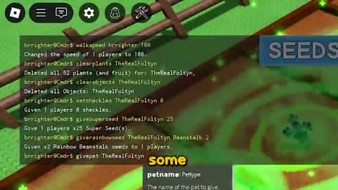Fast Garden Script All Bees