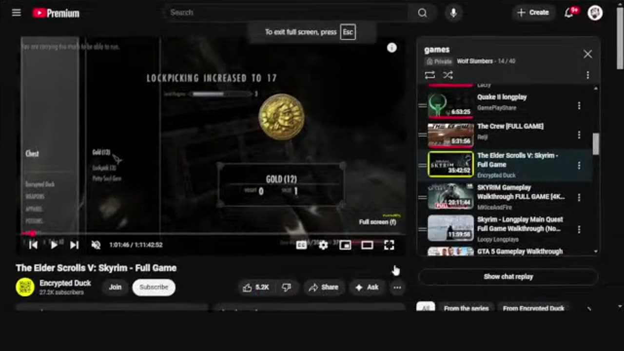 38.Wolf Slumbers Black Pilled Live Stream counter trike doom quake half life grand theft auto
