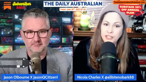 The Daily Australian 116 w/ Nicola Charles & Jason Olbourne