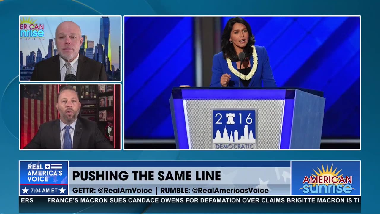 PUSHING THE SAME LINE