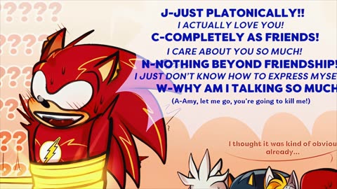 sonamy playing DC superheroes