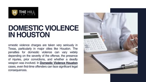 Understanding Domestic Violence Charges in Houston
