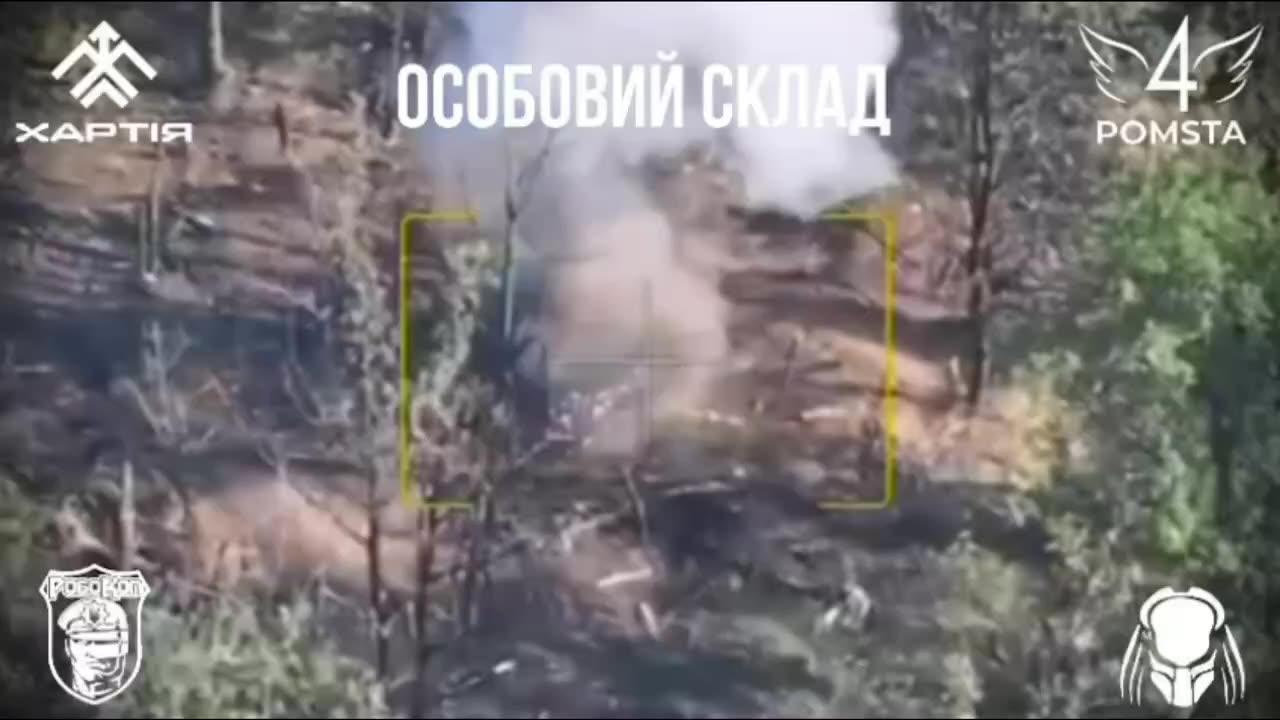 Russian Grad Launcher Detonates and More(Incredible Drone Strikes)