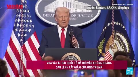 VOA và các đài quốc tế Mỹ rơi vào khủng hoảng sau lệnh cắt giảm của ông Trump