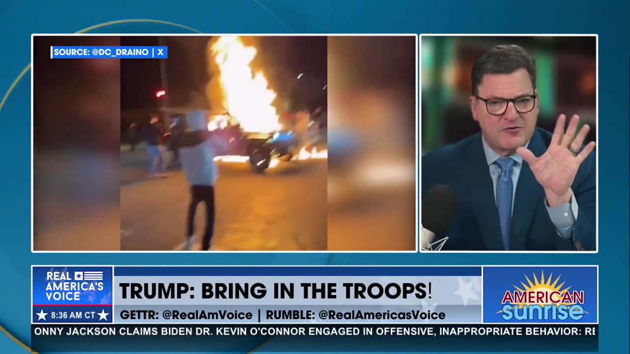 L.A. UNREST SPARKED BY ICE RAIDS