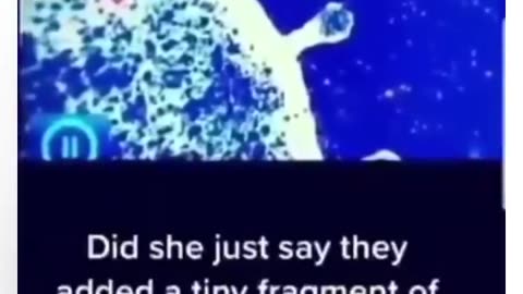 DID SHE SAY HIV ADDED TO VACCINE?