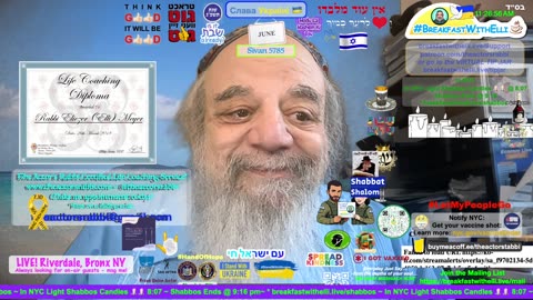 SHOW NOTES: Breakfast with Elli - S7E202 - FRIDAY - 10 Sivan 5785 - 6 June 2025