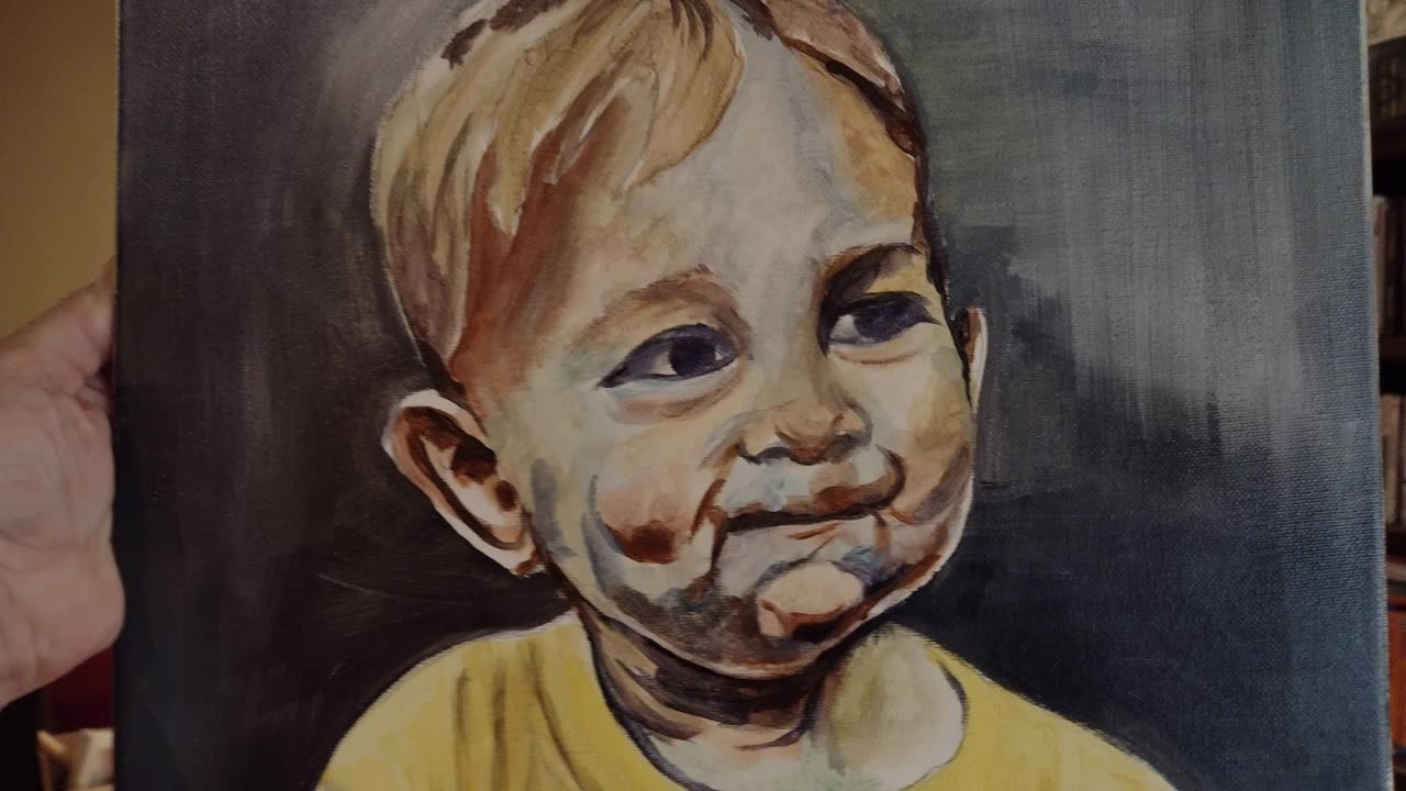 Nicolas (Acrylic) Painting