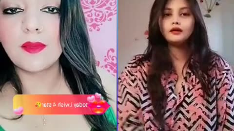 Indian vs Bangladesh hot girls liza khan ka live show pk