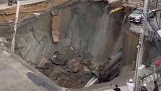 😱🌊 Stand Near a Massive 50m Deep Sinkhole! | FunFM