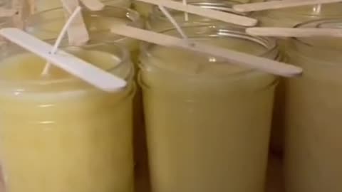 Home made candles