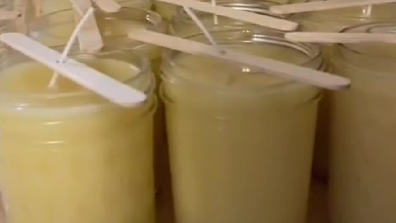 Home made candles