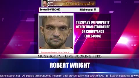 Mugshot TV - Live Arrest Booking Video Stream