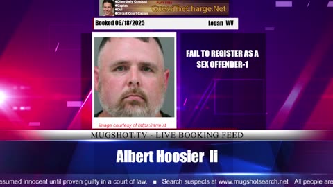 Mugshot TV - Live Arrest Booking Video Stream
