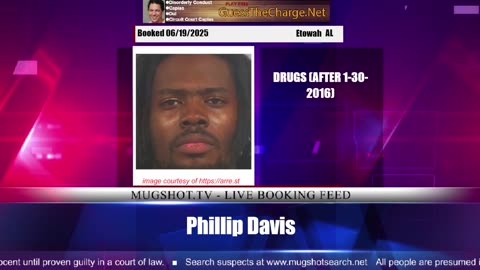 Mugshot TV - Live Arrest Booking Video Stream