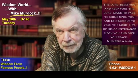 Re-Air: Wisdom World With Mike Murdock..!!!