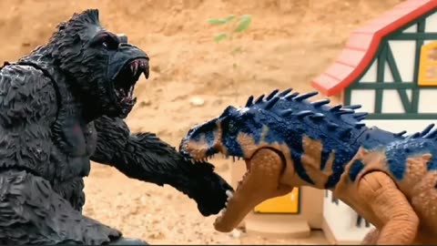 "Gorilla vs Dino 🦍🦖 | Epic Toy Battle for Kids!" Part 5