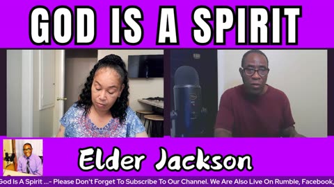 God Is A Spirit