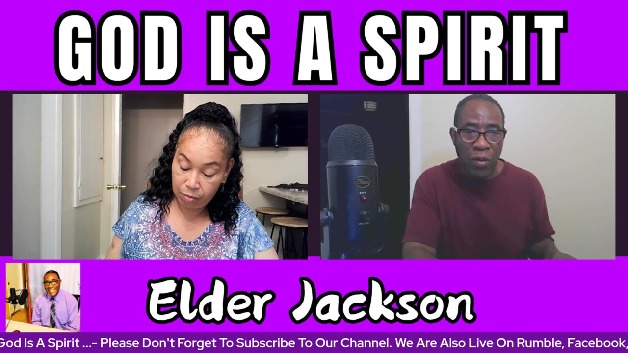 God Is A Spirit