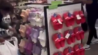 Ratchet Shoplifters Steal Crocs from a Croc Store