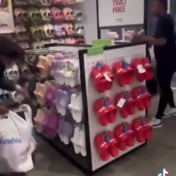 Ratchet Shoplifters Steal Crocs from a Croc Store