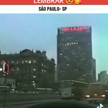 Centro da Cidade de São Paulo - Nostalgia - Anos 80