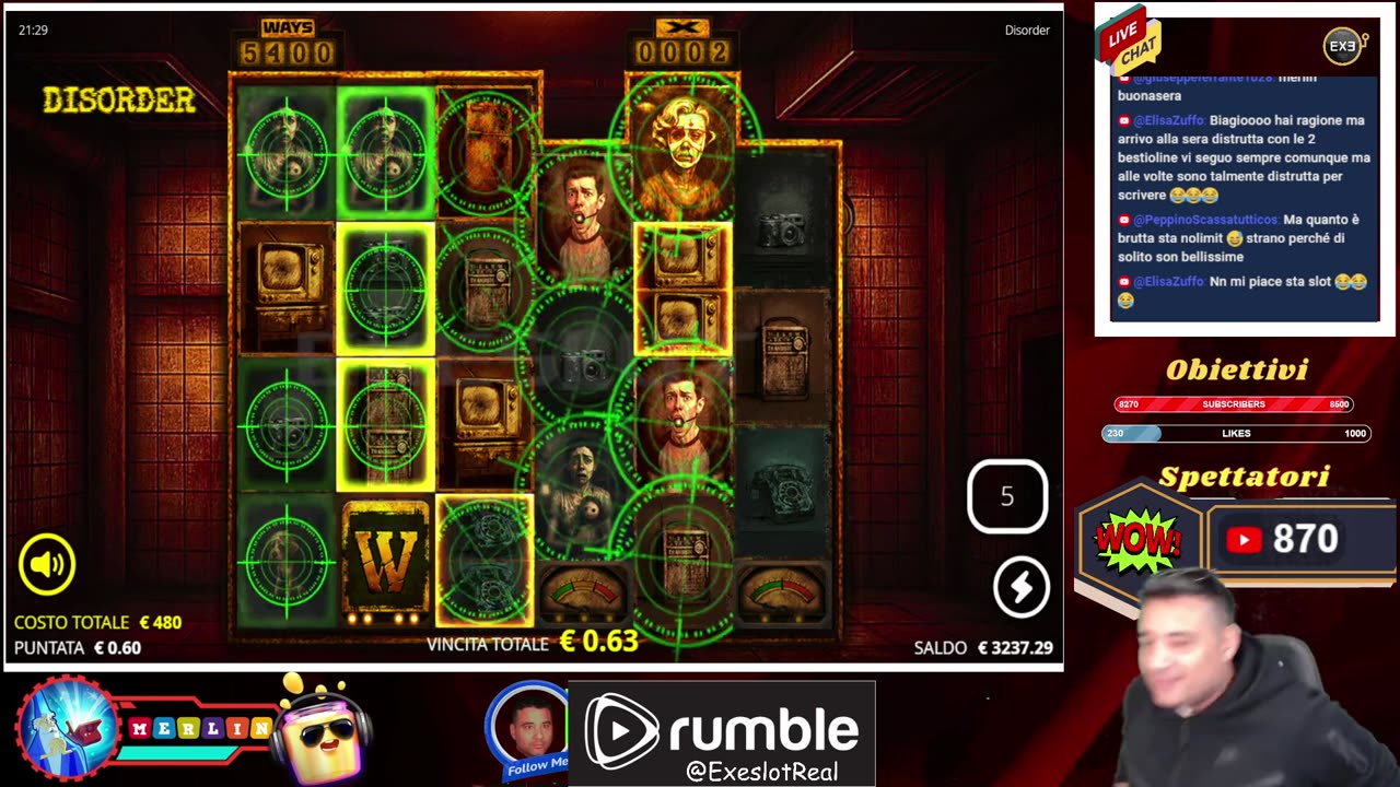 MERLIN in LIVE ore 21:00