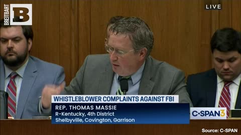 Thomas Massie: “Very Chilling” Bank of America Surveilled Americans Around January 6 Protests