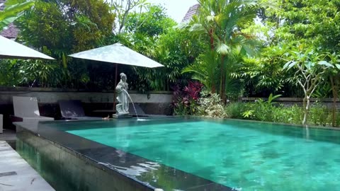 ASMR | Relaxing Ubud Villa bali Ambience