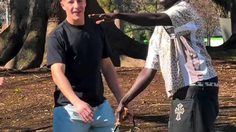 Blind prank 😂
