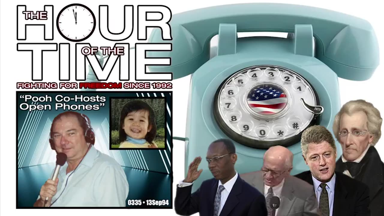 The HOUR of the TIME #0335 Pooh Co-Hosts Open Phones