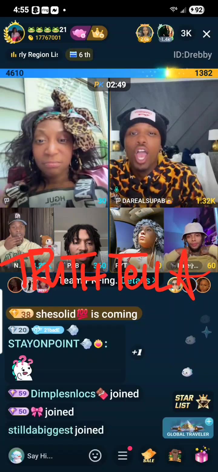 21BADBITCH TEAM PK WITH DAREALSUPABIHH, LATENIGHT, NOCAP, MRS DIVERSE, DREBABY & MORE