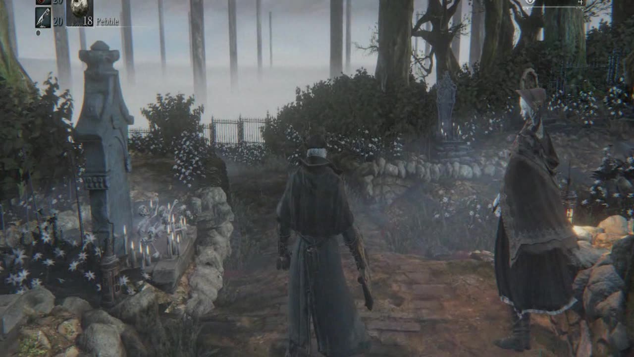 Bloodborne Walkthrough Part 1 - Central Yharnam and Cleric Beast