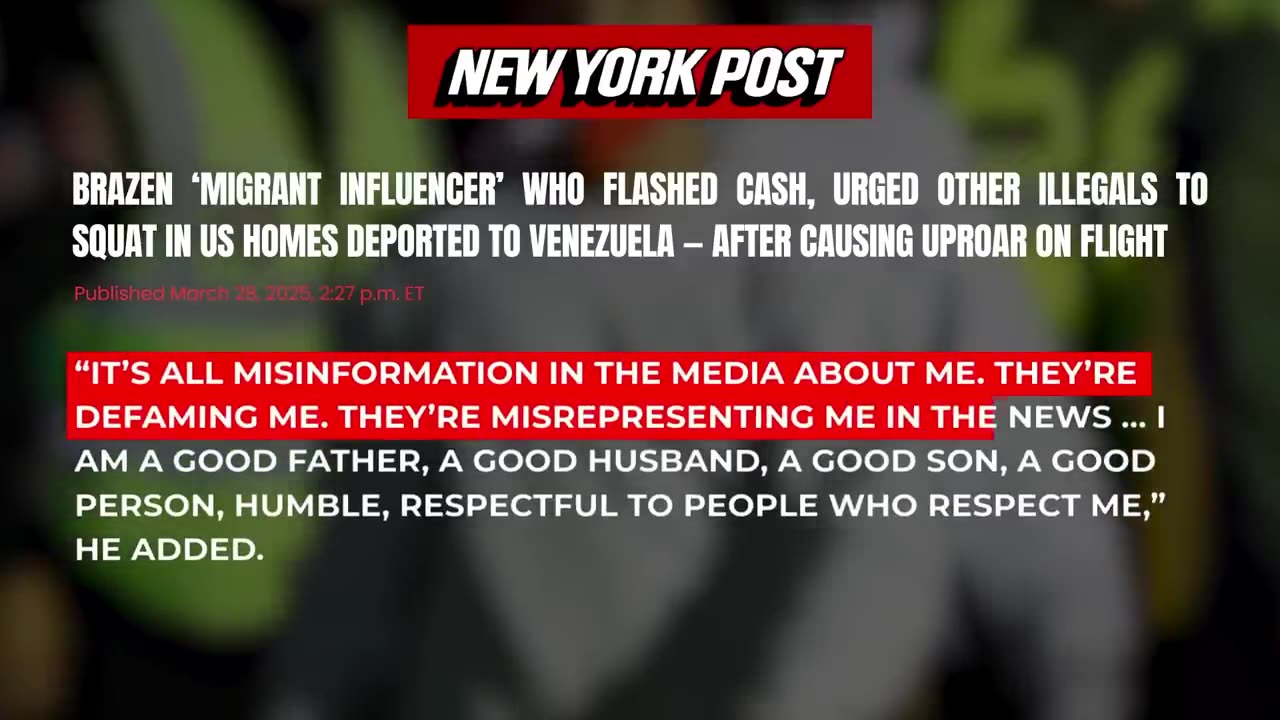 Illegal Influencer Deported After Flaunting Benefits & Calling U.S. Stupid.