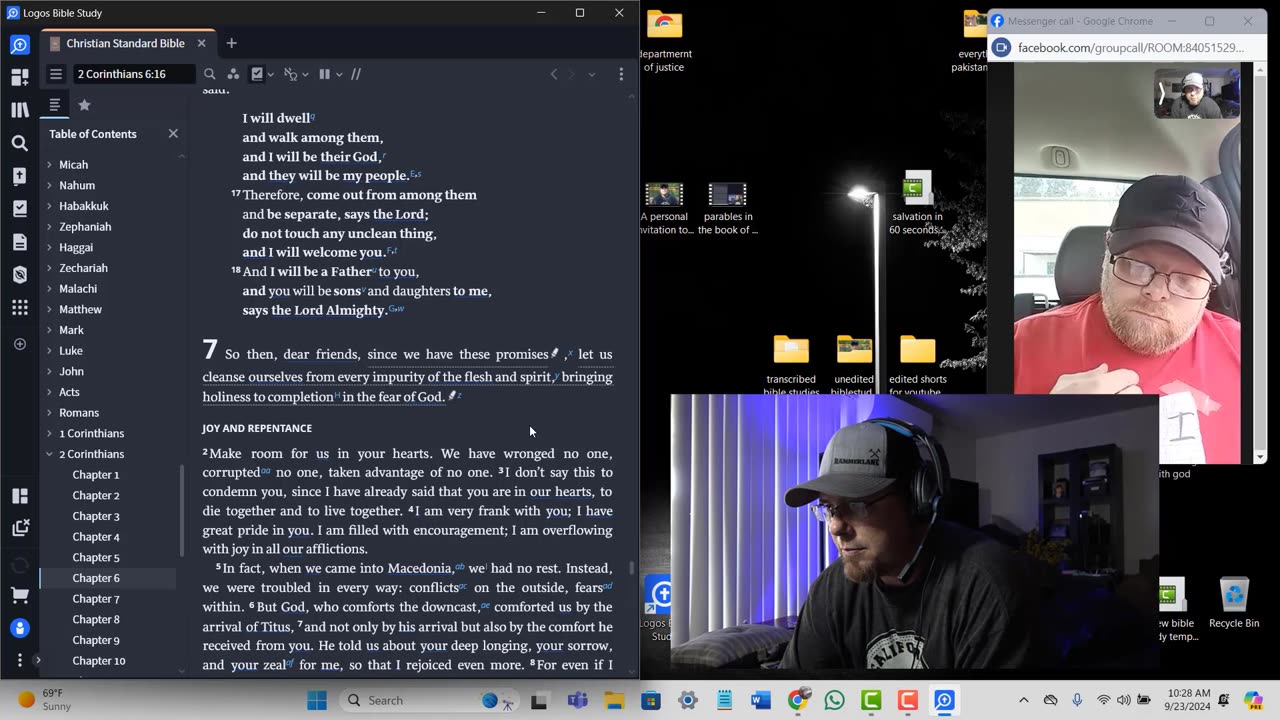 come out from them and be separate [The Bride of Christ]