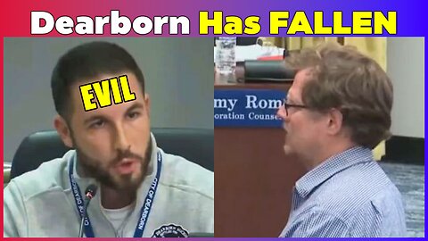 Islamofascist Mayor's Rebuke: Christian Opposing Terrorist Street Name BANISHED from Dearborn! 
