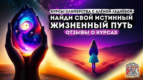 Найди свой Истинный Путь через слиперство с Алёной Леднёвой | Отзывы о курсах