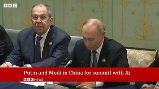 Russia's Vladimir Putin meets India's Narendra Modi in China for world leaders summit