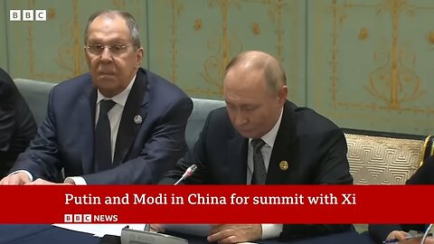 Russia's Vladimir Putin meets India's Narendra Modi in China for world leaders summit
