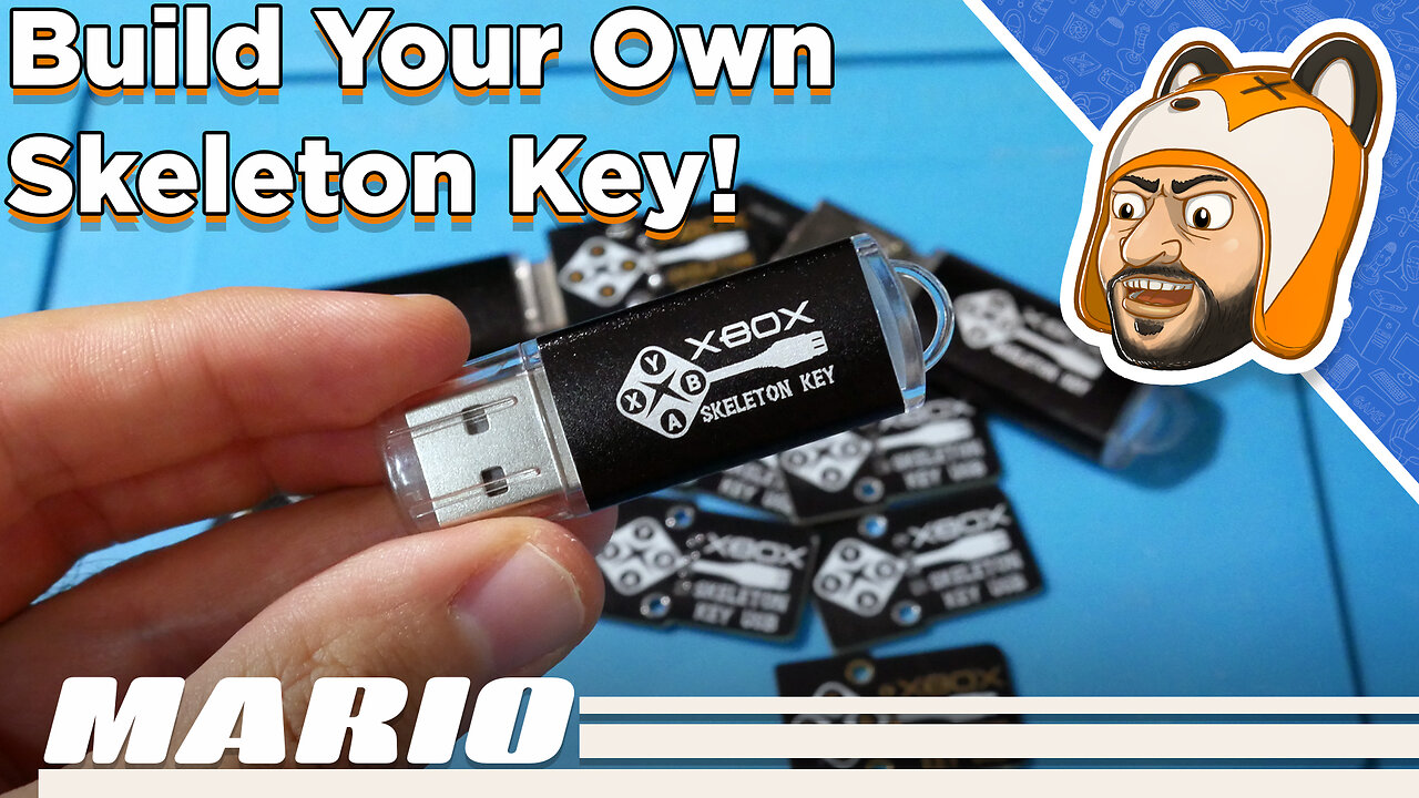 Make Your Own Skeleton Key from Scratch for the Original Xbox!